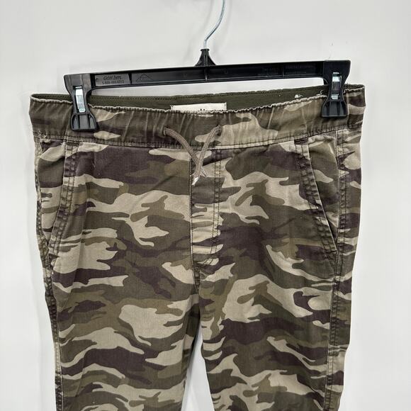 ABERCROMBIE KIDS Boys Cargo Green Camo Joggers // 15/16 - Picture 2 of 8